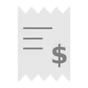 Free Receipt Bill Invoice Icon