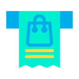 Free Receipt Bag  Icon