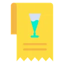 Free Bill Invoice Drink Bill Icon