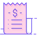 Free Receipt Bill Invoice Icon