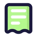 Free Receipt  Icon