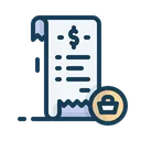 Free Receipt  Icon