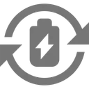 Free Rechargeable Batterie Icon