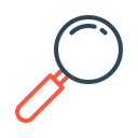 Free Recherche Objet Loupe Icône