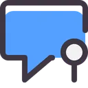 Free Discuter Commenter Rechercher Icon