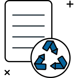 Free Reciclagem de papel  Ícone