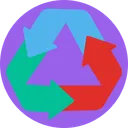 Free Reciclar Actualizar Reciclaje Icon