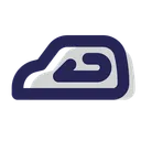 Free Car Feature Outline Fl Icon