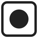 Free Button High Contrast Icon