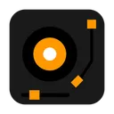 Free Record Player Music Turntable Icon