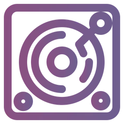 Free Record player  Icon