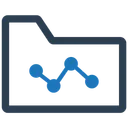 Free Analisi Cartella Statistiche Icon