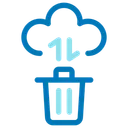 Free Recovery Data Recovery Cloud Icon