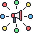 Free Recruiter Netzwerk Stellenanzeige Netzwerk Symbol