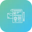 Free Recruitment Job Offer Icon