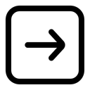 Free Rectangle Arrow Right Icon