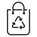 Free Recycle Bag Recyclable Icon