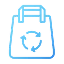Free Recycle Bag  Icon