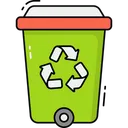 Free Recycle Bin Trash Bin Garbage Icon