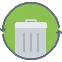 Free Recycle Bin Garbage Can Trash Bin Icon
