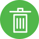 Free Recycle Delect Dustbin Icon