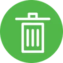 Free Recycle Delect Dustbin Icon
