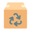 Free Recycle Packaging Box Icon