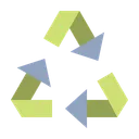 Free Recycle Sign  Icon