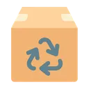 Free Recycling Verpackung Box Icon