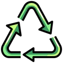 Free Recycling  Icon