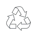 Free Recycling  Icon