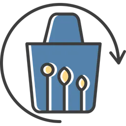 Free Recycling Bag  Icon