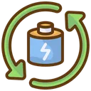 Free Recycling Batterie Oko Symbol