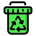 Free Recycling Bin Recycle Icon