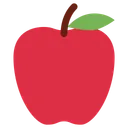 Free Red Apple Fruit Icon