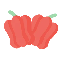 Free Red Pepper  Icon