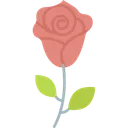 Free Red Rose Icon