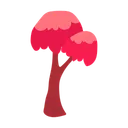 Free Red tree  Icône