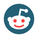 Free Reddit Social Media Logo Icon