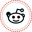 Free Reddit  Icon