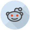 Free Reddit Social Media Icon