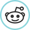 Free Reddit Media Social Icon