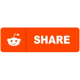 Free Reddit share button Logo Icon