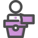 Free Nachhilfe Konferenz Rede Symbol