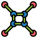 Free Networking Conexion Red Icon