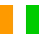 Free Costa Dlvoire Bandera Icono