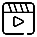 Free Reels House Badge Icon
