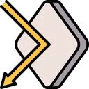 Free Isolated Reflector Distortion Icon