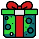 Free Navidad Caja De Regalo Feliz Navidad Icono