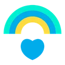 Free Liebe Ehe Regenbogen Symbol